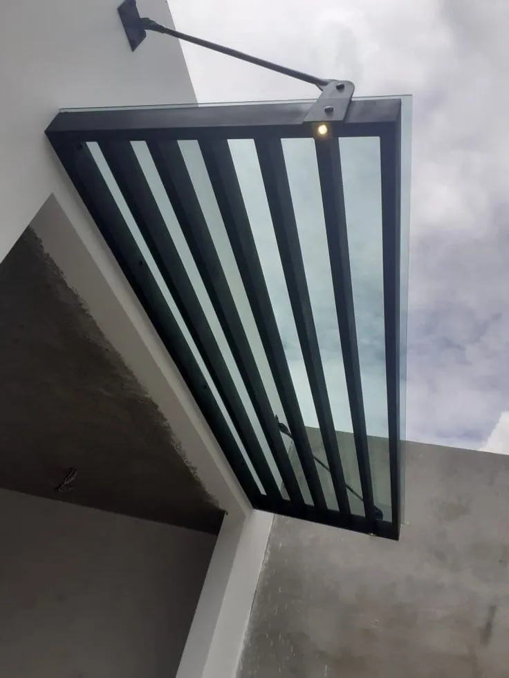 Marquesinas en vidrio